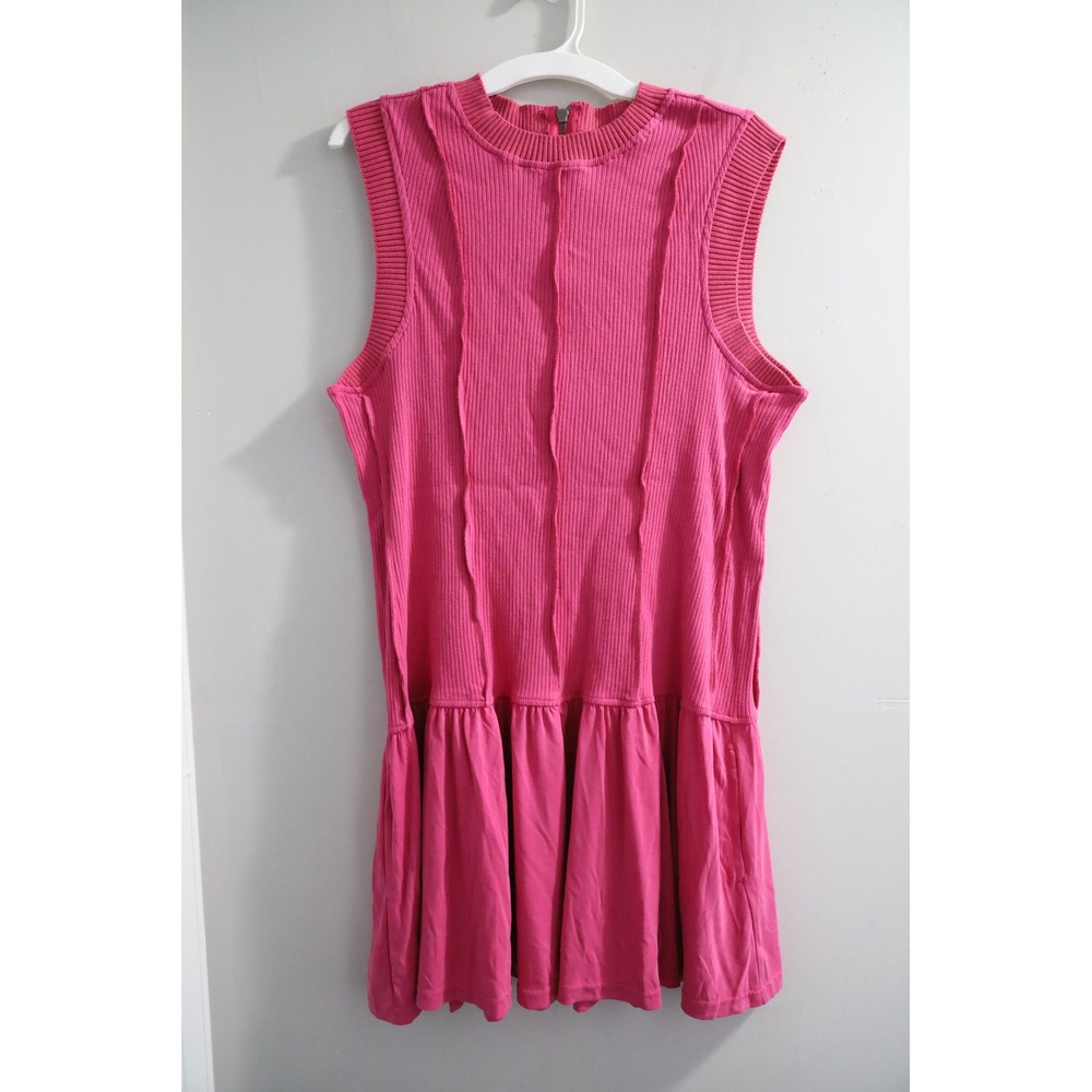 Daily Practice Buzzer Beater Sleeveless Mini Dress LARGE - Picture 2 of 7